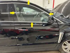 11739gt Cadillac 10-16 Srx Passenger Right Front Door Glass Window Only 11739gt Cadillac 10-16 Srx Passenger Right Front Door Glass Window Only