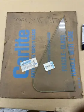 Dv4831c Carlite For Ford F-150 1975-1979 Oem Rh Vent Glass Dv4831 Nos Clear Made In Usa