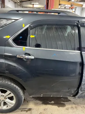 11762gt Chevrolet 10-17 Chevy Equinox Passenger Right Rear Side Door Vent Window Glass Only 11762gt Chevrolet 10-17 Chevy Equinox Passenger Right Rear Side Door Vent Window Glass Only