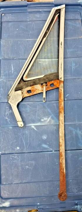 Chevrolet 280-02614r 1967 Impala Passenger Right Front Door Vent Glass Ht Fits 65-68 Buick Loc-134
