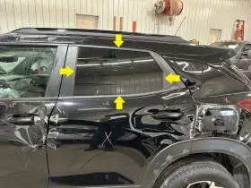 42774561 Chevrolet 21-25 Trailblazer Driver Left Rear Side Tinted Door Glass Window Only 42774561 Chevrolet 21-25 Trailblazer Driver Left Rear Side Tinted Door Glass Window Only
