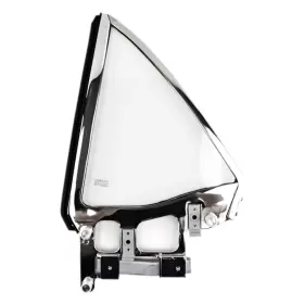 Fm-bw037l Cj Classics Quarter Window Assembly Driver Side With Clear Glass Convertible