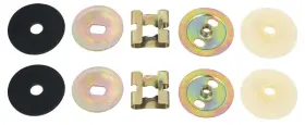 23930 Classic Industries 1968-74 Chevrolet Nova/chevy Ii Quarter Window Hardware Without Bolt Metal Wheels