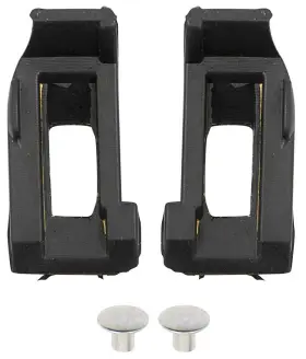 21774a Dennis Carpenter 1963-65 Ford Falcon Upper Door Vent Glass Rubber Seals Hardtop/convertible