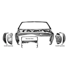 1073f Dynacorn Windshield/cowl Assembly 1968 Camaro Conv