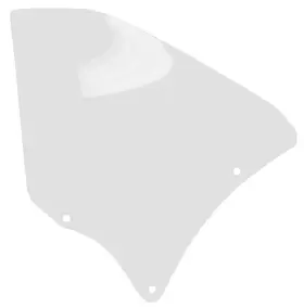 1485ke Dynacorn Quarter Glass Clear Rh Passenger Side 1966-67 Chevrolet Chevelle H/t
