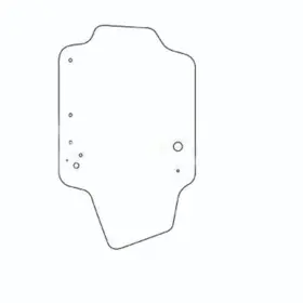 E-84344565 Eparts.shop 458853 Front Cab Door Glass Replacement For Case/ih Ford/nh E-84344565 Eparts.shop 458853 Front Cab Door Glass Replacement For Case/ih Ford/nh