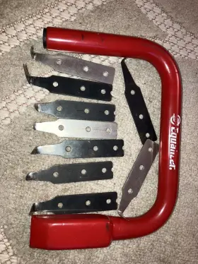 Zk-35 Equalizer Zipknife Cold Knife Used Windshield Removal Tool Zk35 With 9 Blades