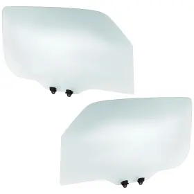17681863 Evan-fischer Pair Set Of 2 Door Glasses Front Driver And Passenger Side Left Right For Element