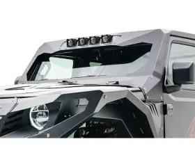 26gcts82 Fab Fours Windshield Bracket For Jeep Wrangler 2018 2019 2020 2021 2022 2023 2024