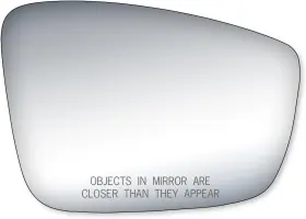 90273 Fit System - Passenger Side Mirror Glass Chrome