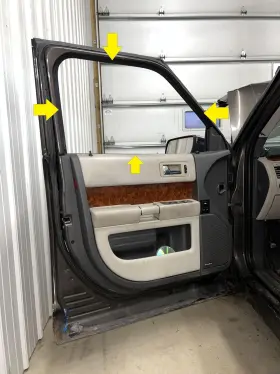 11552gt Ford 09-19 Flex Driver Left Front Door Glass Window Only 11552gt Ford 09-19 Flex Driver Left Front Door Glass Window Only