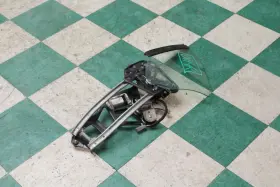 284-ford Ford 94-00 Mustang Convertible Driver Lh Rear Quarter Glass Window Regulator Assembly 284-ford Ford 94-00 Mustang Convertible Driver Lh Rear Quarter Glass Window Regulator Assembly