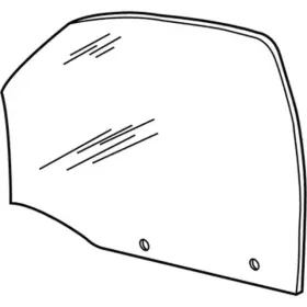 3w7z-5421410-aa Ford Genuine Door Glass 3w7z-5421410-aa Ford Genuine Door Glass