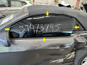 4r3z7621411aa Ford 05-14 Mustang Conv Driver Left Front Door Glass Window Only 4r3z7621411aa Ford 05-14 Mustang Conv Driver Left Front Door Glass Window Only