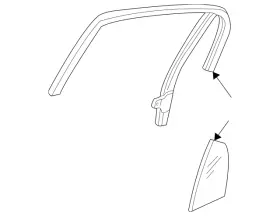 4w1z-5425767-aa Ford Genuine Fixed Glass