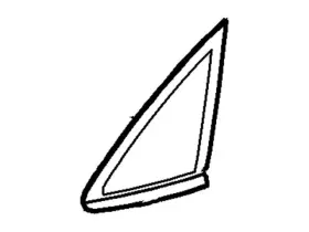 Be8z-5829711-b Ford Genuine Quarter Glass Be8z-5829711-b Ford Genuine Quarter Glass