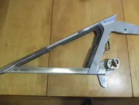 C5zb-6522223-a Ford 64 65 66 Mustang Left Vent Window Frame No Glass C5zb-6522223-a Ford 64 65 66 Mustang Left Vent Window Frame No Glass