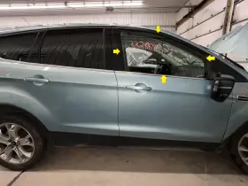 Dd11990gt Ford 13-19 Escape Passenger Right Front Side Door Glass Window Only Dd11990gt Ford 13-19 Escape Passenger Right Front Side Door Glass Window Only