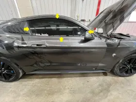 Dd12406gt Ford 15-23 Mustang Coupe Passenger Right Front Door Glass Window Only