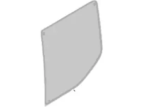 Ek4z-6129701-d Ford Genuine Rear Glass Ek4z-6129701-d Ford Genuine Rear Glass