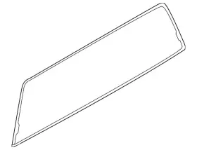 Hc3z-2542006-b Ford Genuine Back Glass Hc3z-2542006-b Ford Genuine Back Glass