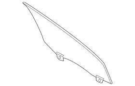 Kb3z-2621410-a Ford Genuine Door Glass Kb3z-2621410-a Ford Genuine Door Glass