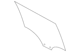 Lb5z-7825712-e Ford Genuine Door Glass Lb5z-7825712-e Ford Genuine Door Glass