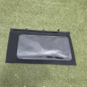 M2dz-78501c23-dc Ford Bronco 4 Door Soft Top Quarter Window Rear Left Driver Black Oem