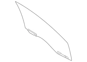 Ml3z-1521411-b Ford Genuine 2024 F-150 Lightning - Door Glass Ml3z-1521411-b Ford Genuine 2024 F-150 Lightning - Door Glass
