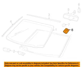 9l3z17d550a Ford Oem 09-14 Expedition Windshield Glass-cover 9l3z17d550a Ford Oem 09-14 Expedition Windshield Glass-cover