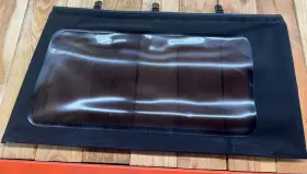 M2dz-78501c22-dc Ford Truck Bronco 4 Door Soft Top Quarter Window Rear Right Passenger Black Oem