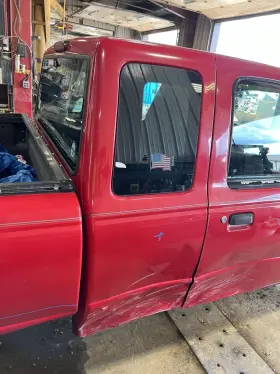 9411gt Ford Trucks 98-11 Ranger Super Cab Rear Passenger Right Door Glass Window Only