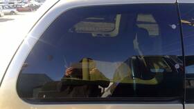 Ford Xf2z1629726ab 1999-2001 Windstar Passenger Right Rear Quarter Glass Back Side Window Oem