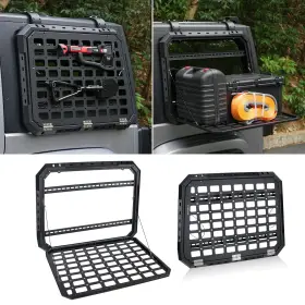 20135 Furyengraver 2 Pcs Rear Window Storage Table Molle Panel Flank Kit Foldable Sh 20135 Furyengraver 2 Pcs Rear Window Storage Table Molle Panel Flank Kit Foldable Sh