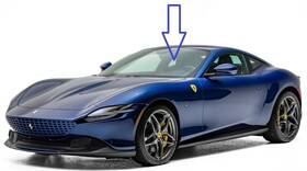 Fyg D-f6200lfwgtvy-y Front Windshield Glass Fits 2022 Ferrari Roma 2dr Coupe With Rain Sensor Ldws