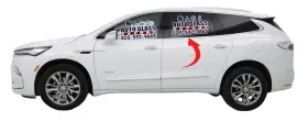 Dd12956ypn Fyg Fits Buick Enclave 2018-2024 4 Door Driver Left Side Rear Glass
