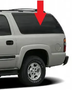 Ddq09737ypy Fyg Fits Gmc Yukon Xl 00-06 4 Door Utility Driver Side Rear Quarter Window Glass