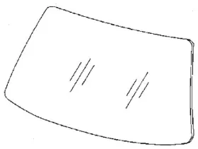 Dfw04482yz Fyg Fits Mercedes Benz Gle350 4matic 17-19 4 Door Utility Front Windshield Glass 3vf