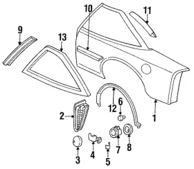 10102522 Gm Genuine Glass 10102522 Gm Genuine Glass