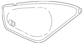 10413341 Gm Genuine Quarter Glass 10413341 Gm Genuine Quarter Glass