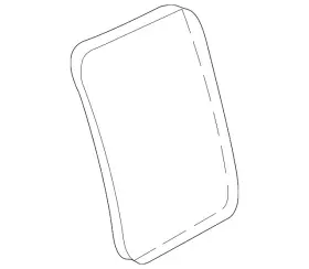 15023349 Gm Genuine Movable Glass 15023349 Gm Genuine Movable Glass
