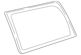 15225631 Gm Genuine Passenger Side Quarter Rear Window 15225631 Gm Genuine Passenger Side Quarter Rear Window