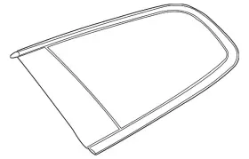 20909967 Gm Genuine F Window