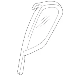 25747976 Gm Genuine Vent Glass 25747976 Gm Genuine Vent Glass