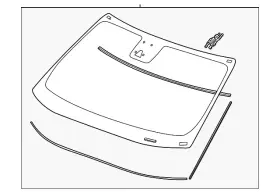 42782816 Gm Genuine Windshield