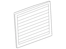 84819604 Gm Genuine Rear Sliding Window 84819604 Gm Genuine Rear Sliding Window