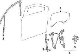 84822742 Gm Genuine Door Glass 84822742 Gm Genuine Door Glass