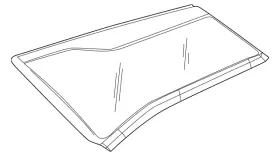 84975935 Gm Genuine Driver Side Body Window