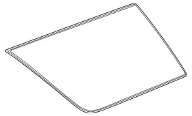 85102862 Gm Genuine Quarter Glass